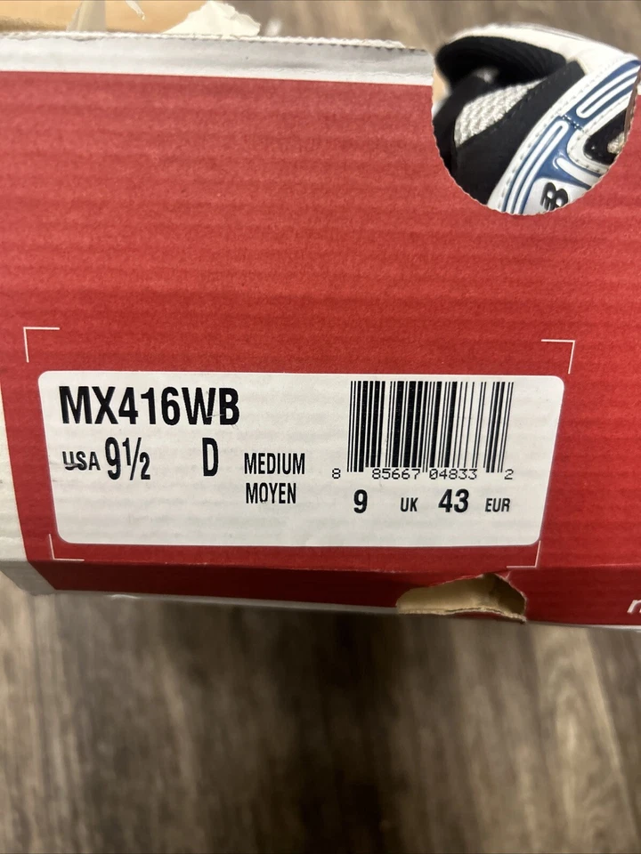 Talla 9.5 - New Balance 416 Blanco Foto 4 de 4