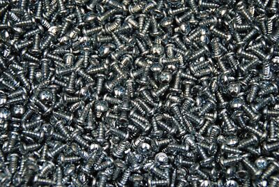 (3000) Phillips Pan Head 6 x 3/8 Type AB Zinc Plated Sheet Metal Screw SMS