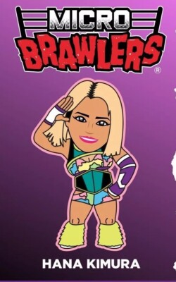 Wrestling Micro Brawler HANA KIMURA / Brawlers Figur NJPW RAR Limited Edition