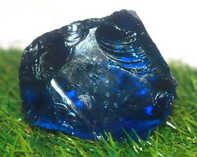 DYED Dark Blue Aquamarine 749 Ct Unheated/Untreated Brazil Gems