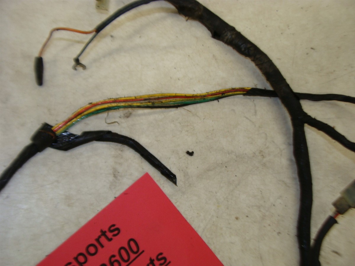 88-92 Yamaha JA1 YT3600 riding mower lawn main wiring harness JA