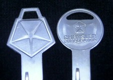 1969-1985 Mopar Chrysler Plymouth Dodge Pentastar Key Blank Set Oem Nos Igntrnk 1969-1985 Mopar Chrysler Plymouth Dodge Pentastar Key Blank Set Oem Nos Igntrnk