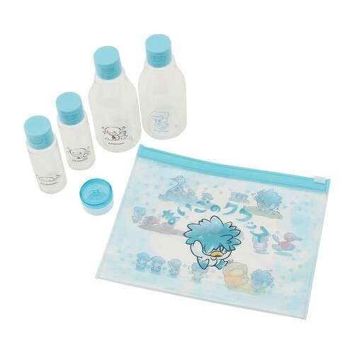 Pokemon Center Original Lost Quaxly Pouch case & Travel bottle set