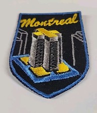 Vintage USA Made NOS Voyager MONTREAL Canada PATCH Souvenir Travel
