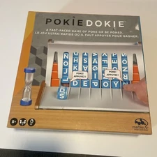 POKIE DOKIE Marbles Brain Workshop WORD GAME letter Dice Timer SPIN MASTER
