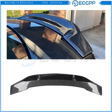 FOR 08-13 Benz W204 Real Carbon Fiber Duckbill Style Trunk Spoiler Wing