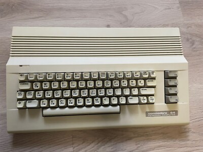 Commodore C64 90er Vintage Computer Rarität mit Floppy und Netzteil