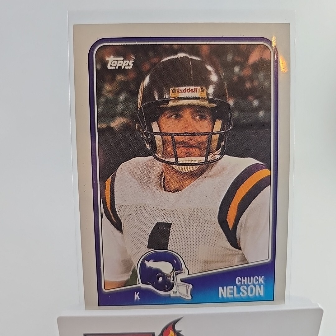1988 Topps - #155 Chuck Nelson Minnesota Vikings | eBay