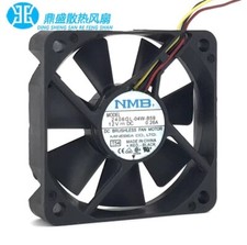 NMB 2406GL-04W-B59 6015 DC12V 0.26A 6CM 3-Wire Dual Ball Cooling Fan