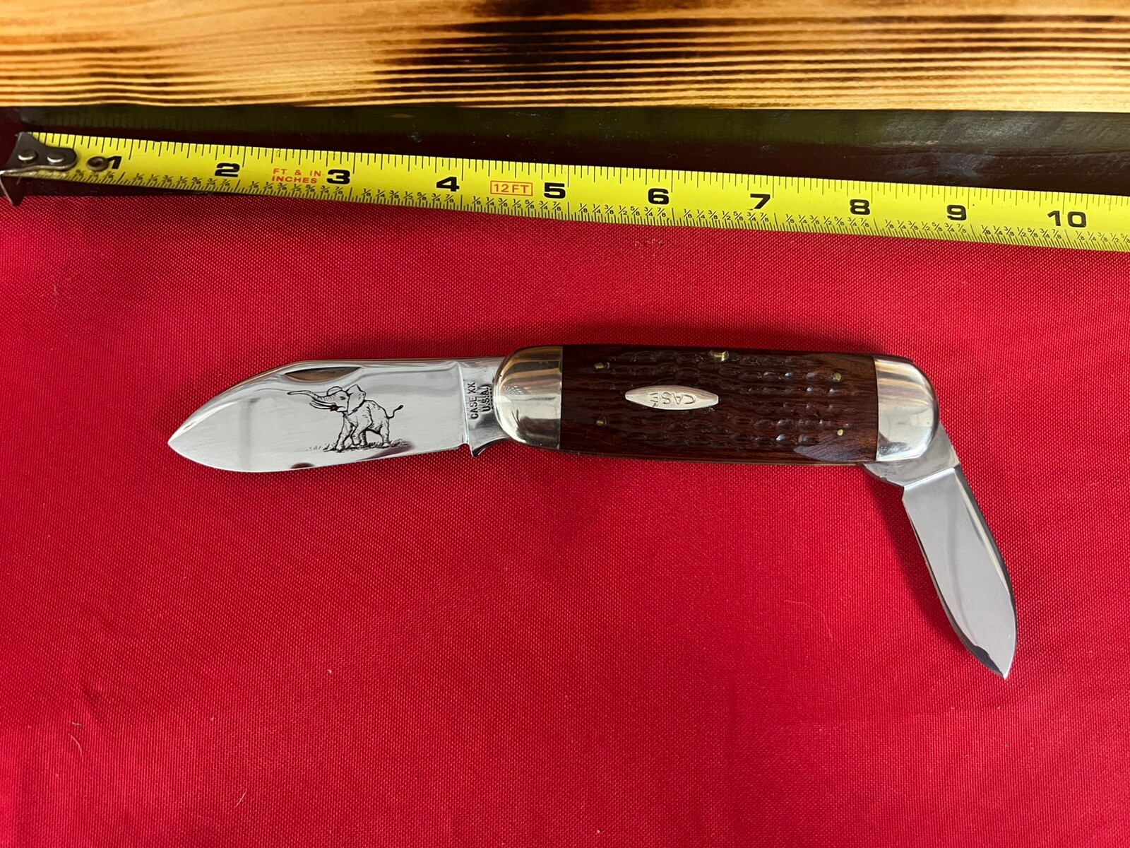 VINTAGE CASE XX ELEPHANT TOE KNIFE 6250