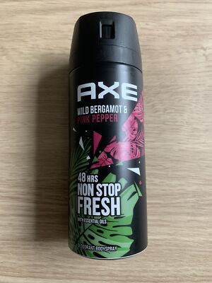 Axe Lynx Body Spray Wild Bergamot Pink Pepper Deodorant