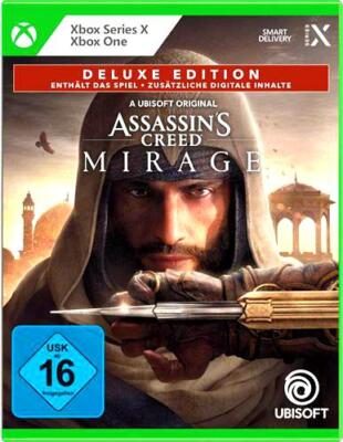 Assassins Creed: Mirage - Deluxe Edition - Xbox ONE & Series X - Neu & OVP - DE