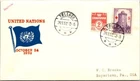 Denmark 1952 FDC - United Nations - Tollose- J15625