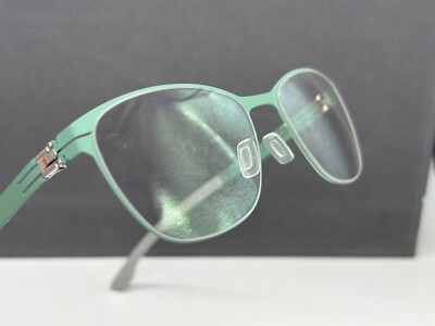ic Berlin Brille Damen Rund Grün Minze  Panto Eckig Sonja M. NP:499 