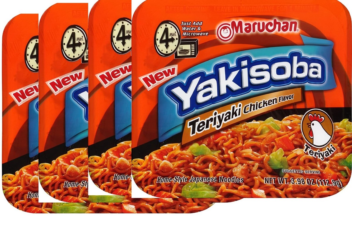 Maruchan Yakisoba Teriyaki Chicken, Japanese ramen noodles 3.98 Oz