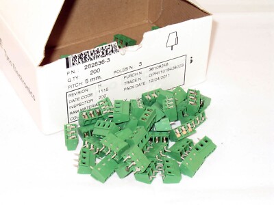 10x 3-Position PCB Terminal Block (5mm pitch) - Qty 10! | eBay