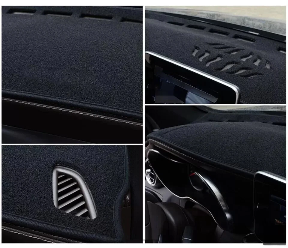 Cubierta de tablero de instrumentos de coche negra alfombrilla tablero 1 pieza para Land Rover Discovery Sport 2020-2024 Foto 4 de 4