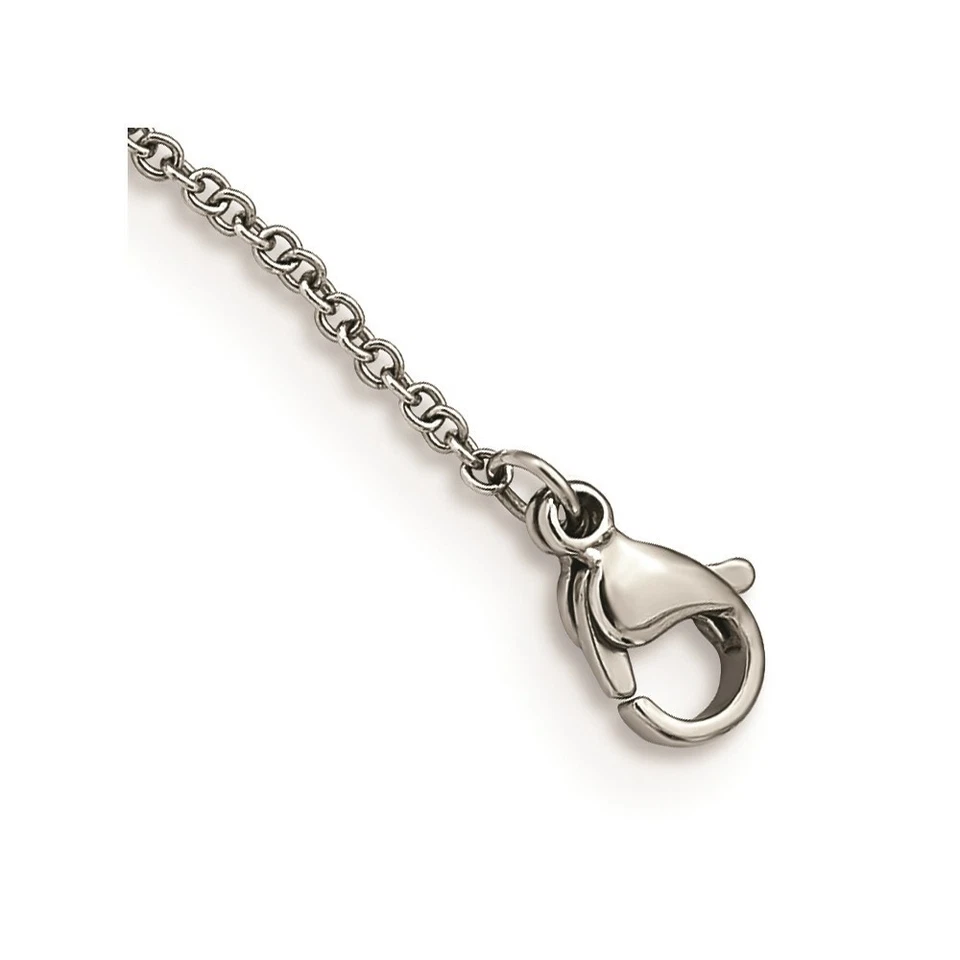 Fregona/circonita negra pulida de acero inoxidable con 3 pulgadas ext. Collar Foto 3 de 4