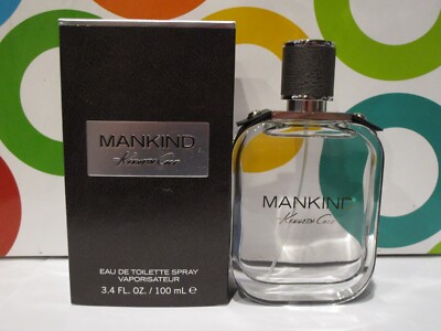 KENNETH COLE ~ MANKIND EAU DE TOILETTE SPRAY ~ 3.4 OZ