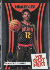2019-20 Hoops Premium Stock #11 De'Andre Hunter We Got Next Red