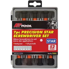 PT30232 - PkTool - 7pc STAR PRECISION SCREWDRIVER SET