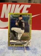 2021 Bowman Chrome Mega Box Yellow Mojo Refractor 50/75 Jared Kelley