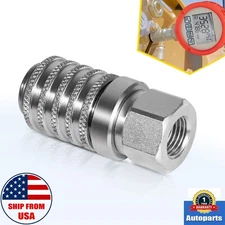 PD242 Series PD Steel Test Port and Diagnostic Equipment Quick Coupler w/ Female