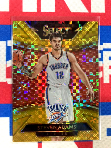 Steven Adams 2014-15 Panini Select Gold Prizm 10/10 Last One