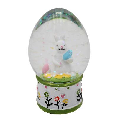 Oster Mini Ei Glitzer Wasserball Dekoration - Osterhase mit Eiern