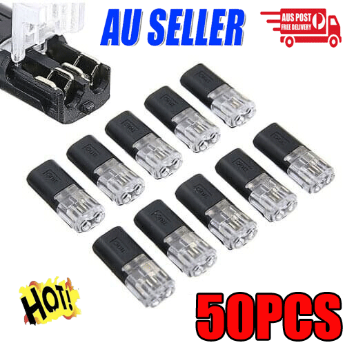 1-50X 2 Pin Way Plug Car Electrical Connector Wire Cable Automotive Waterproof A - Picture 2 of 18