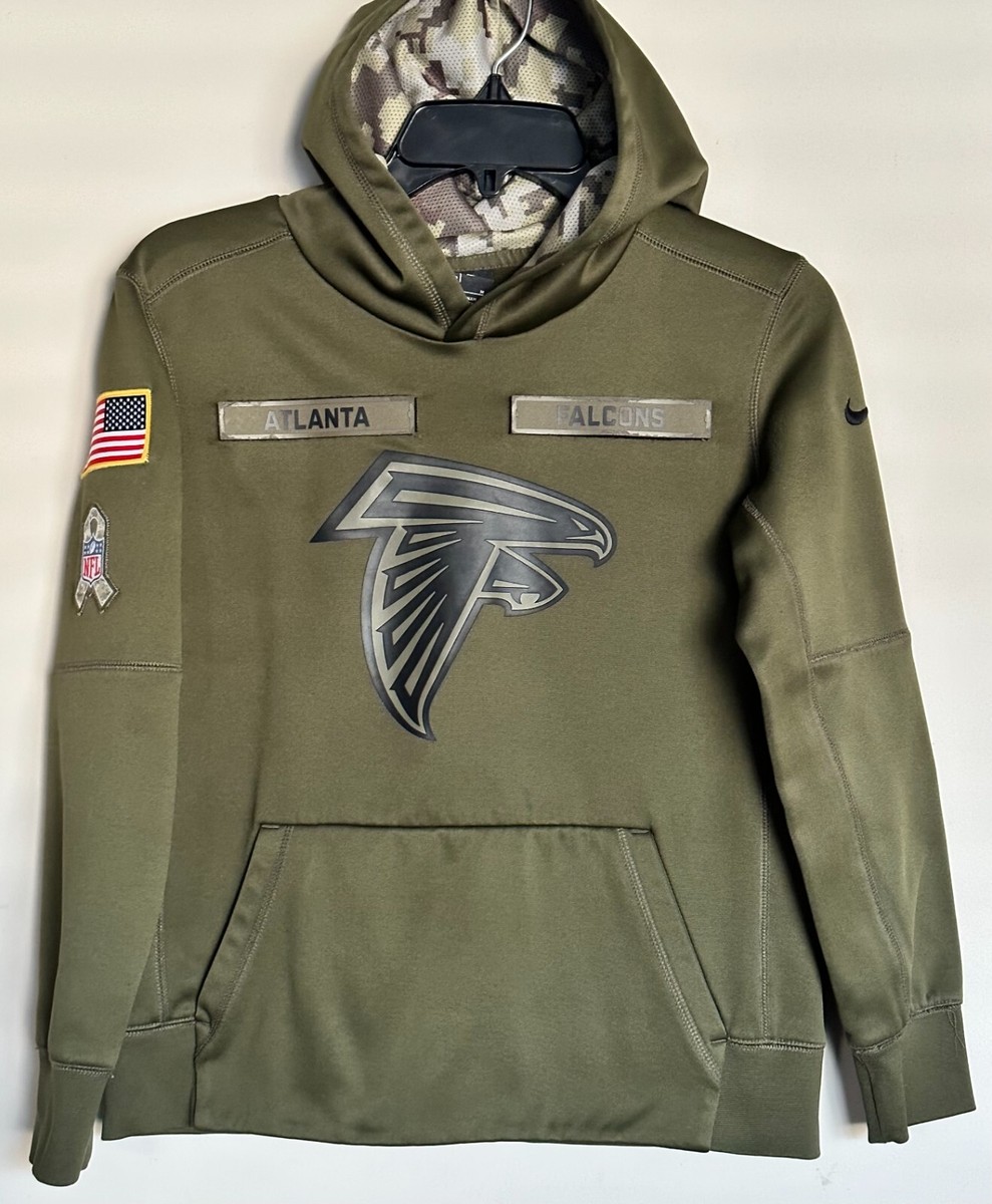 Atlanta Falcons Youth Nike Hoodie Military Hooded Sweatshirt Army Boys Kids  | eBay
