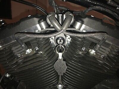 MSD Harley Davidson Sportster 48 72 883 1200 Coil Plug Wires Relocation Kit v1