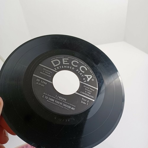 Barbershop Quartet Winners 1955 Part 3 Vinyl 45 Record 50s SPEBSQSA *MINOR WEAR - Picture 4 of 13