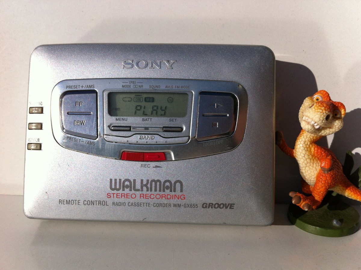 SONY WALKMAN カセットウォークマン WM-GX655 SONY 1997年 カセットウォークマン WM-GX655 - YouTube