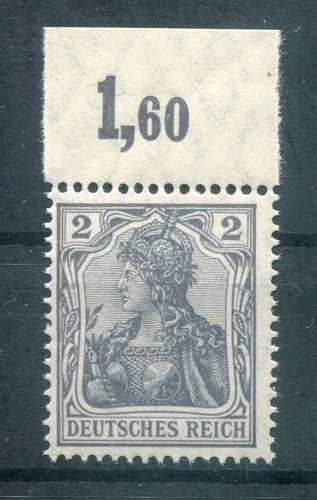 DR-Germany 83I POR UPPERRAND ** MNH MINT NEVER HINGED 14EUR (80831