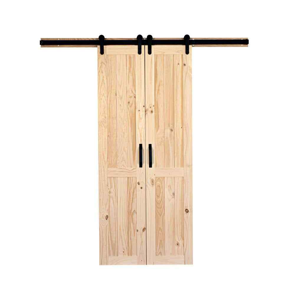 Solid Wood Split Barn Door