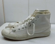 Converse All Star Unisex Leather White Sport Sneaker Shoes 43 Men 9.5 Women 11.5