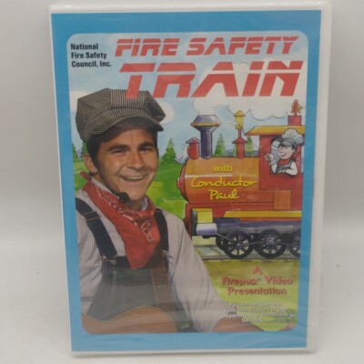 Fire Safety Train With Conductor Paul DVD, New & Factory Sealed