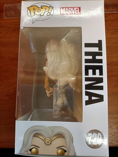 Funko Pop - Marvel ETERNALS - Thena #729 . caja y figura en perfecto estado. - Imagen 4 de 5