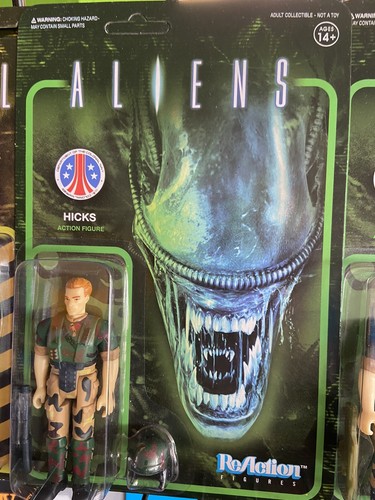 Figura de reacción de Hicks Aliens - Colonial Marines Super7 - Imagen 2 de 2