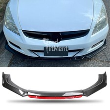 Für Honda Accord 2007+ Kohlefaser Frontspoilerlippe Spoilerschwert Stoßstange Für Honda Accord 2007+ Kohlefaser Frontspoilerlippe Spoilerschwert Stoßstange