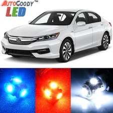 14 x Premium Xenon White LED Lights Interior Package Kit for Honda Accord + Tool