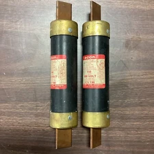 LOT OF (2) ECON 150A 600V K9 FUSES ECS-150