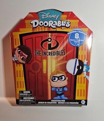 Disney Doorables The Incredibles Movie Collection Peek 8 Exclusive Figures NIB