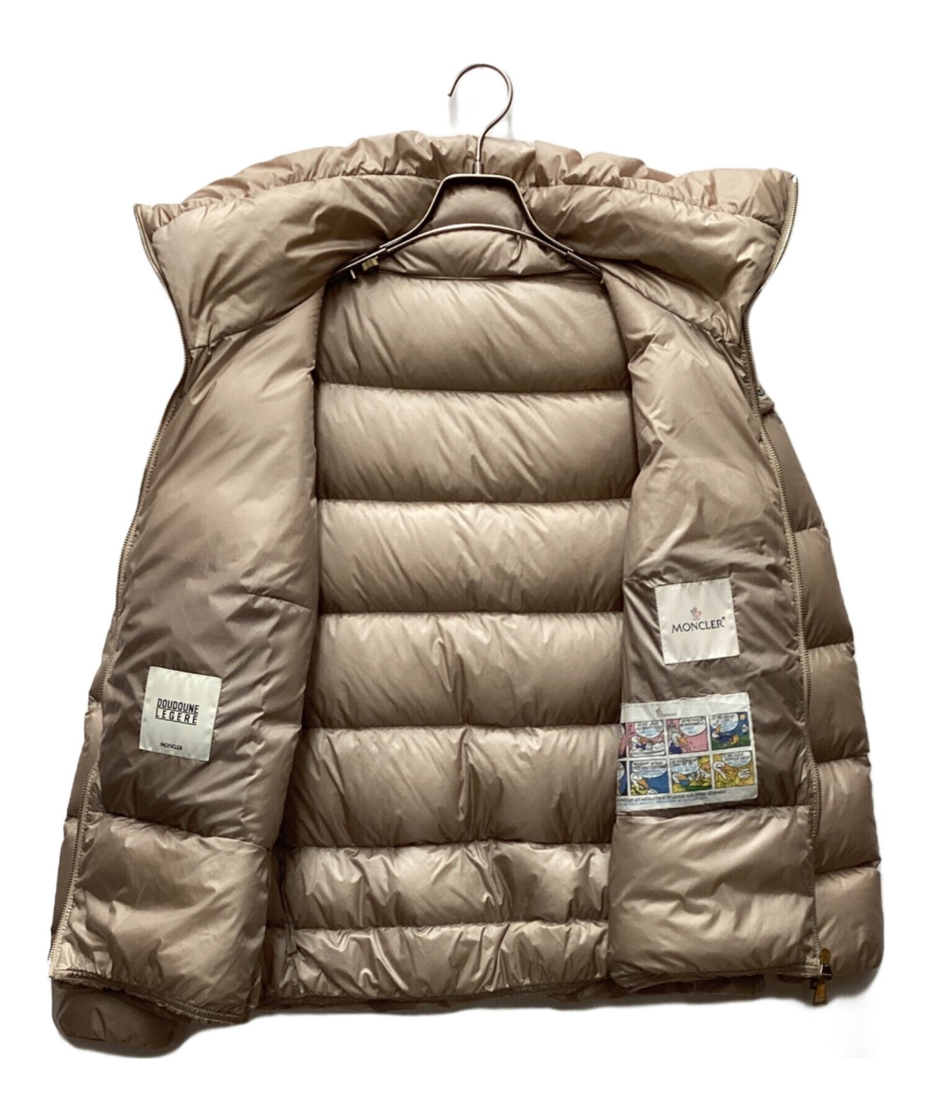 MONCLER/ Down jacket beige - image 3
