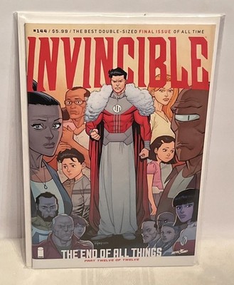 Invincible 144 VF/NM Final Issue Robert Kirkman Ryan Ottley Image Comics 2018