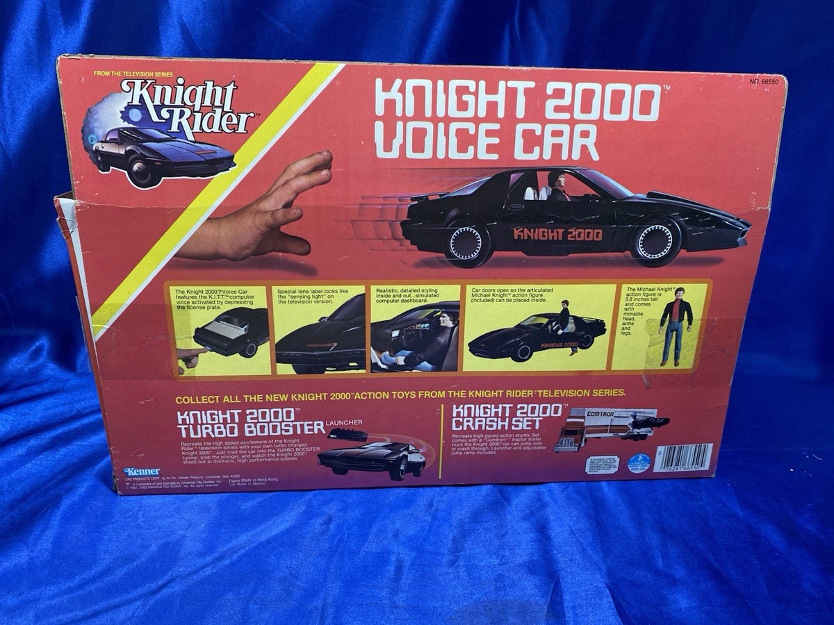 オールドケナー　ナイト2000  ヴォイスカー 1983 Kenner Knight Rider Knight 2000 Voice Car with Figure