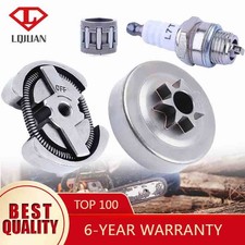 3/8 7T Spur Sprocket Clutch Drum Assembly Kit for Husqvarna 36 41 136 137 141 DE