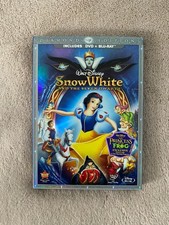 Snow White and the Seven Dwarfs Blu-Ray and DVD Diamond Edition NEW