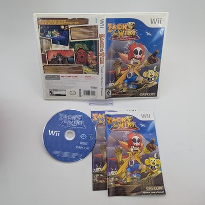 Zack and Wiki Quest for Barbaros Treasure Complete Nintendo Wii WII Works
